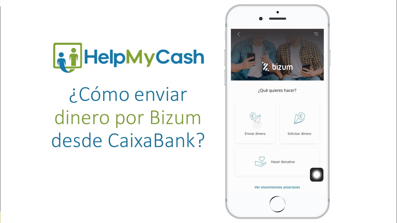 ¿Cómo enviar dinero por Bizum con la app de CaixaBank?